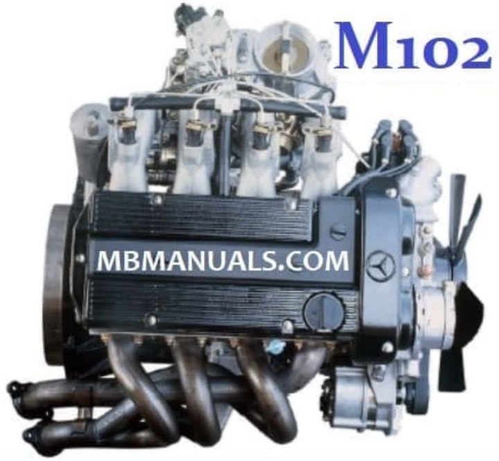 Mercedes Benz M102 Motor