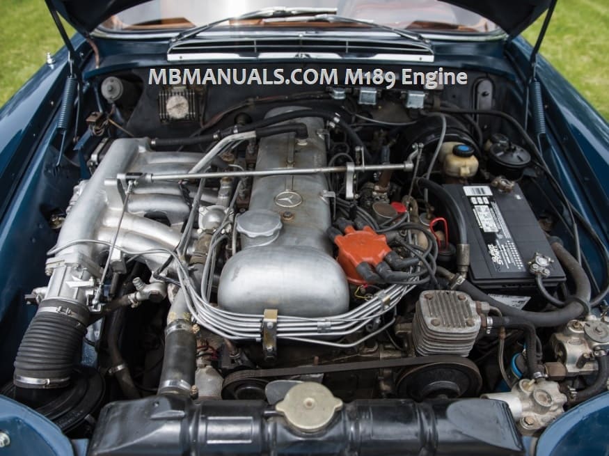 Mercedes M189 Engine in a 300SE