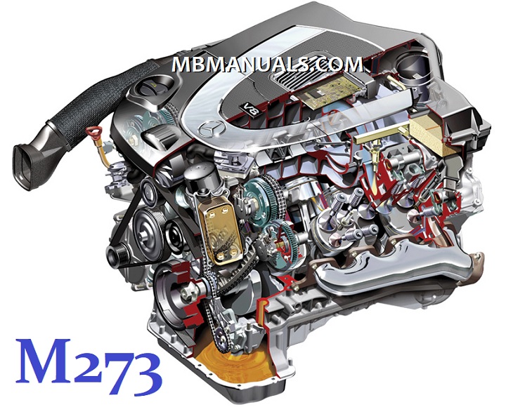 Mercedes-Benz M273 Cutaway