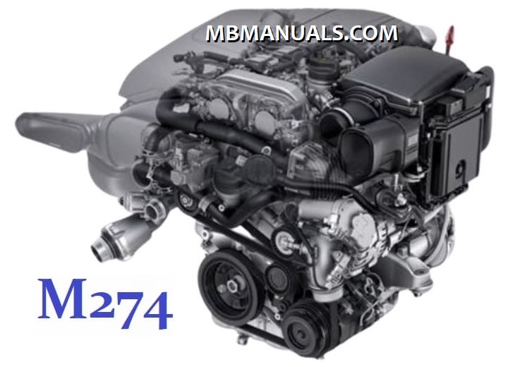 Mercedes Benz M274 Engine Cutaway