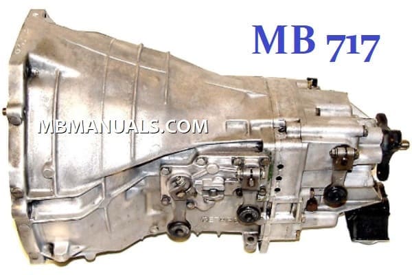 Mercedes 717 Transmission Gearbox