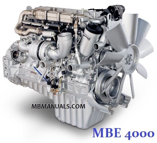Mercedes Benz MBE4000 Diesel Engine Service Repair Manual .pdf