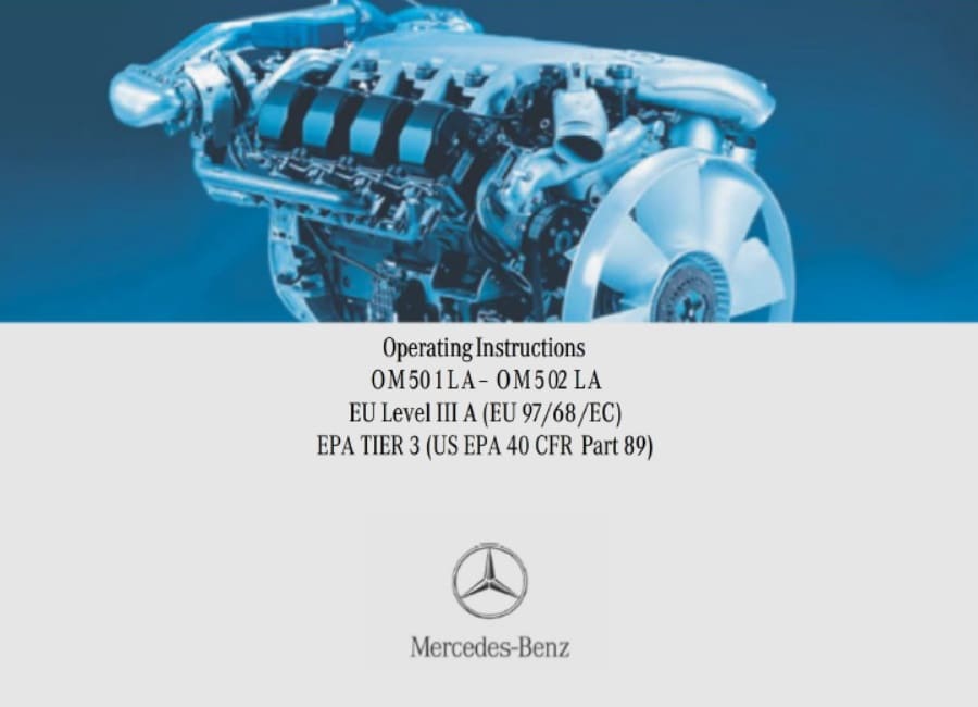 Mercedes Benz Om502 Engine Service Repair Manual Pdf