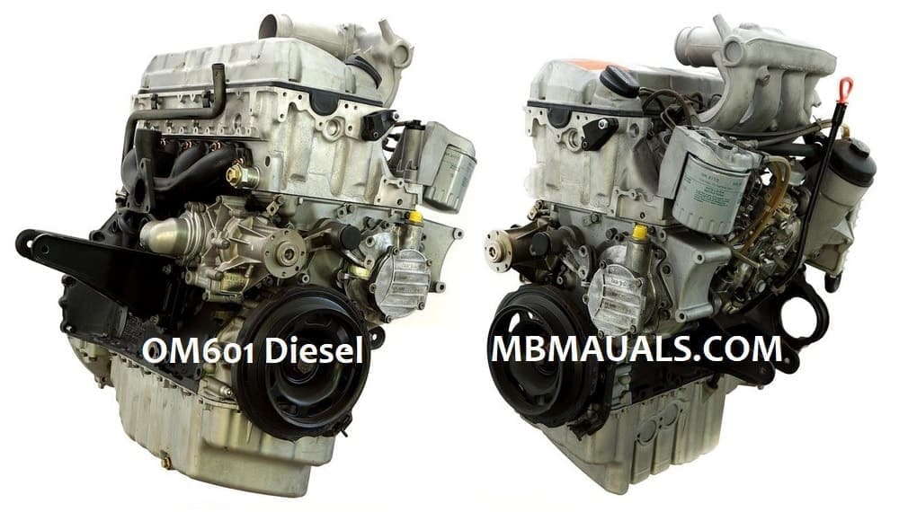 Mercedes Benz OM601 Engine Workshop Manuals