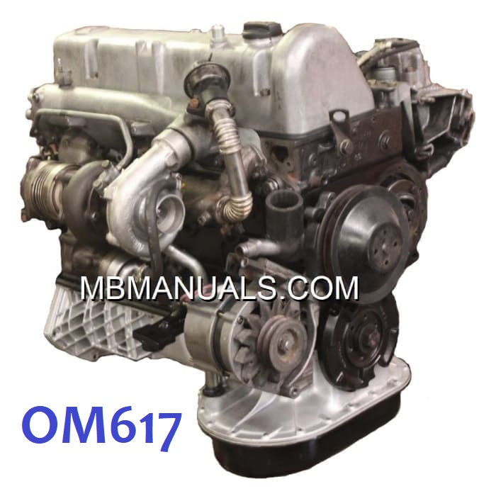 Mercedes Benz OM617 Diesel Motor