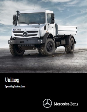 Unimog 437 2014 Owners Manual