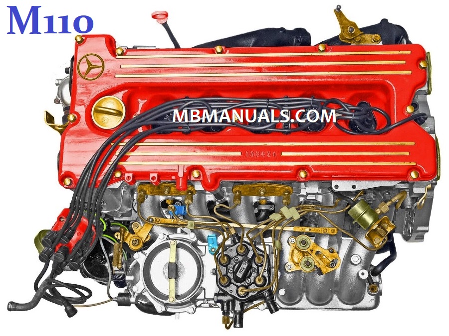 Mercedes M110 Brabus Engine Components