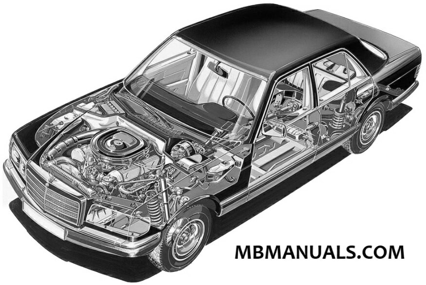 Mercedes Parts Manual 450SE 450SEL W116 Catalog A