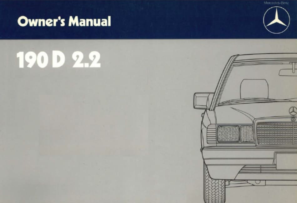 Werkstatthandbuch Mercedes W 201 -- - 190-190 E 1.Serie 