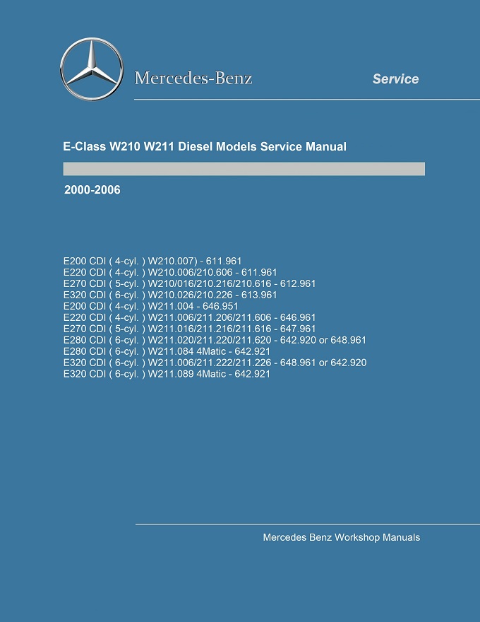 Werkstatthandbuch Mercedes W 210 E-Klasse Neuerungen Februar März 1997 Buch 1996 