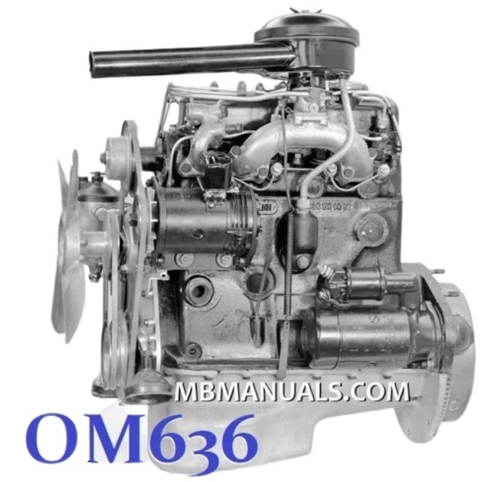 Mercedes Benz OM636 Engine