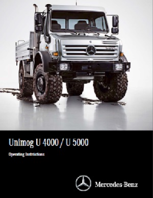 Unimog 437 2013 Owners Manual